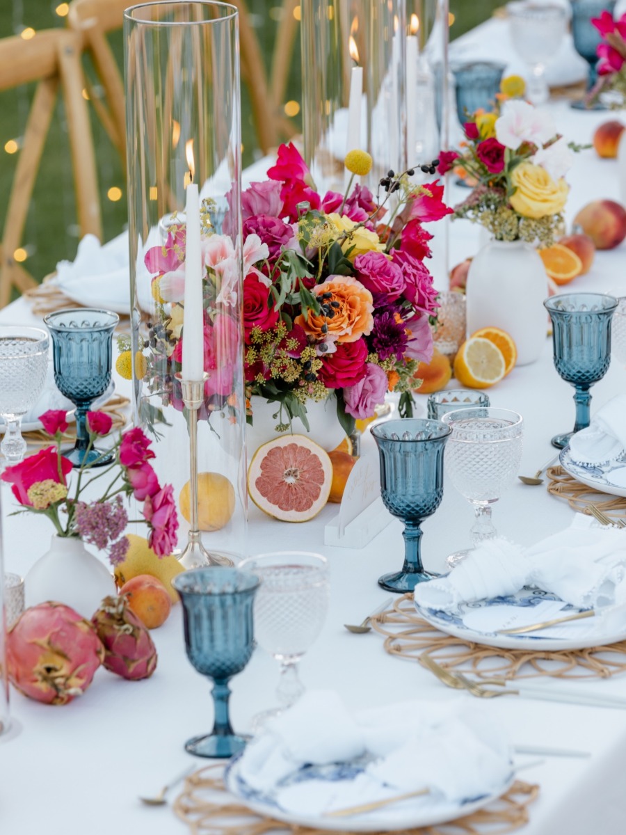 Mediterranean-inspired beach wedding in los cabos with citrus accents