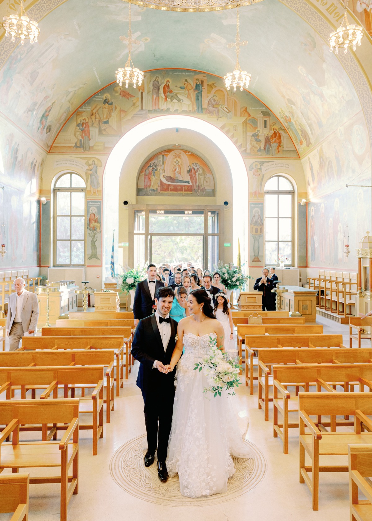 Greek church wedding