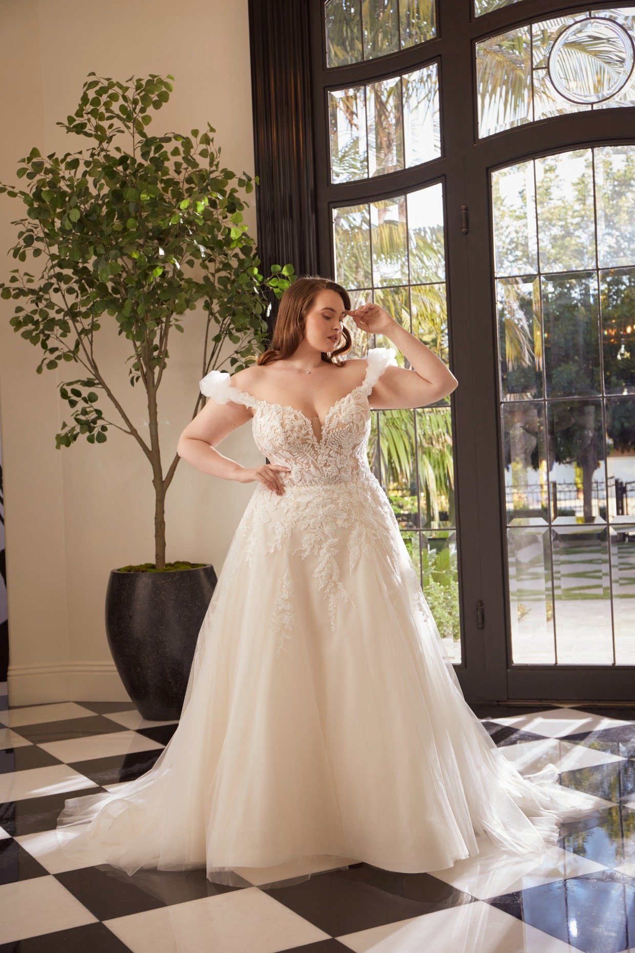 Corinne by casablanca bridgerton inspired wedding dress