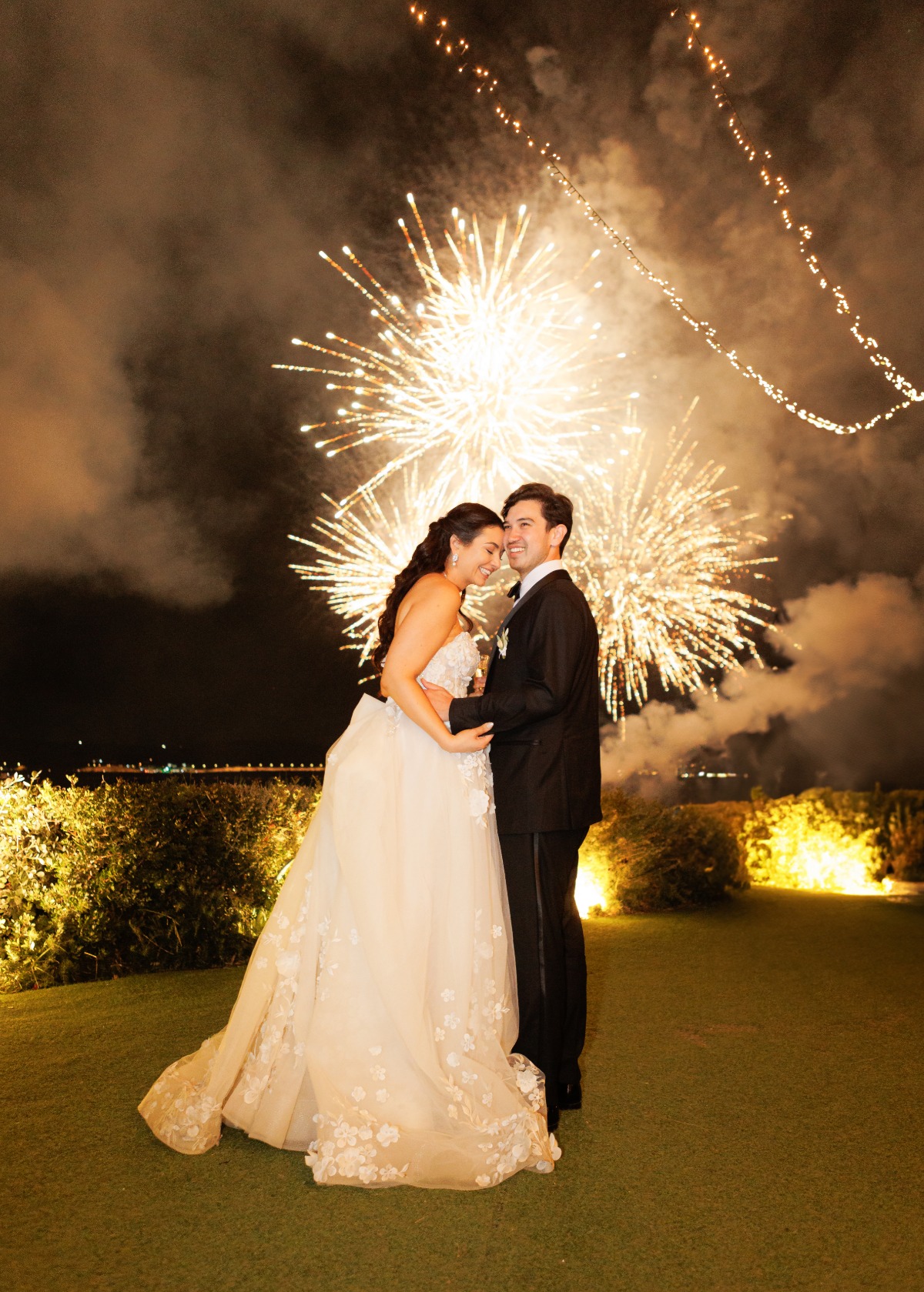 reception fireworks