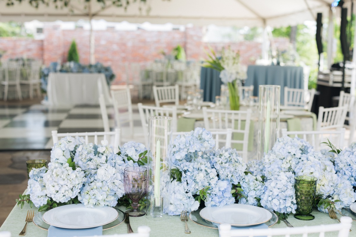 hydrangea wedding flower inspiration