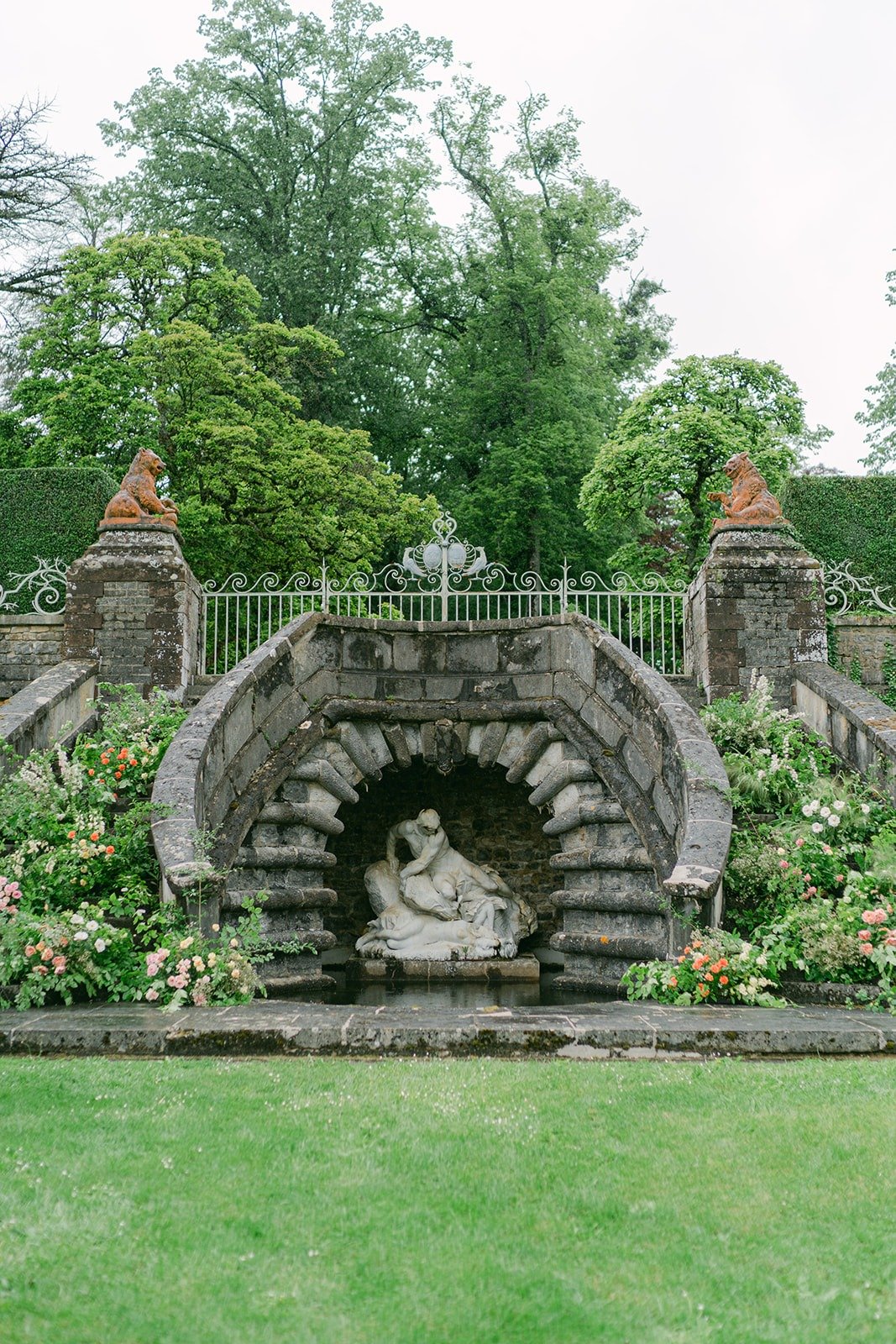 garden wedding venue in france