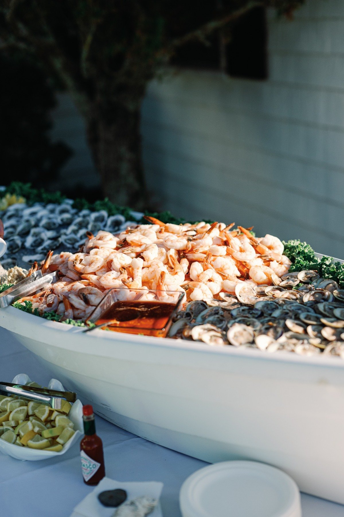 Wedding Seafood Boat