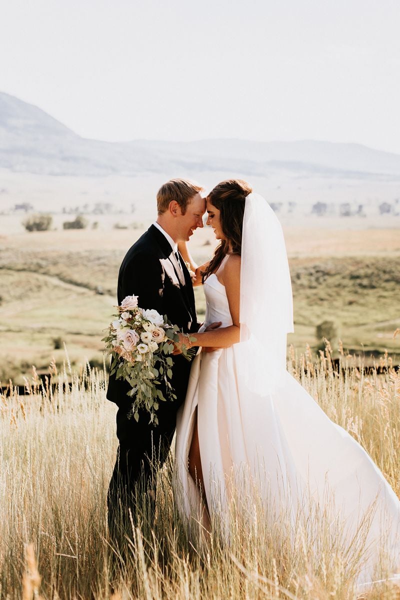 outdoor mountain wedding inspiration