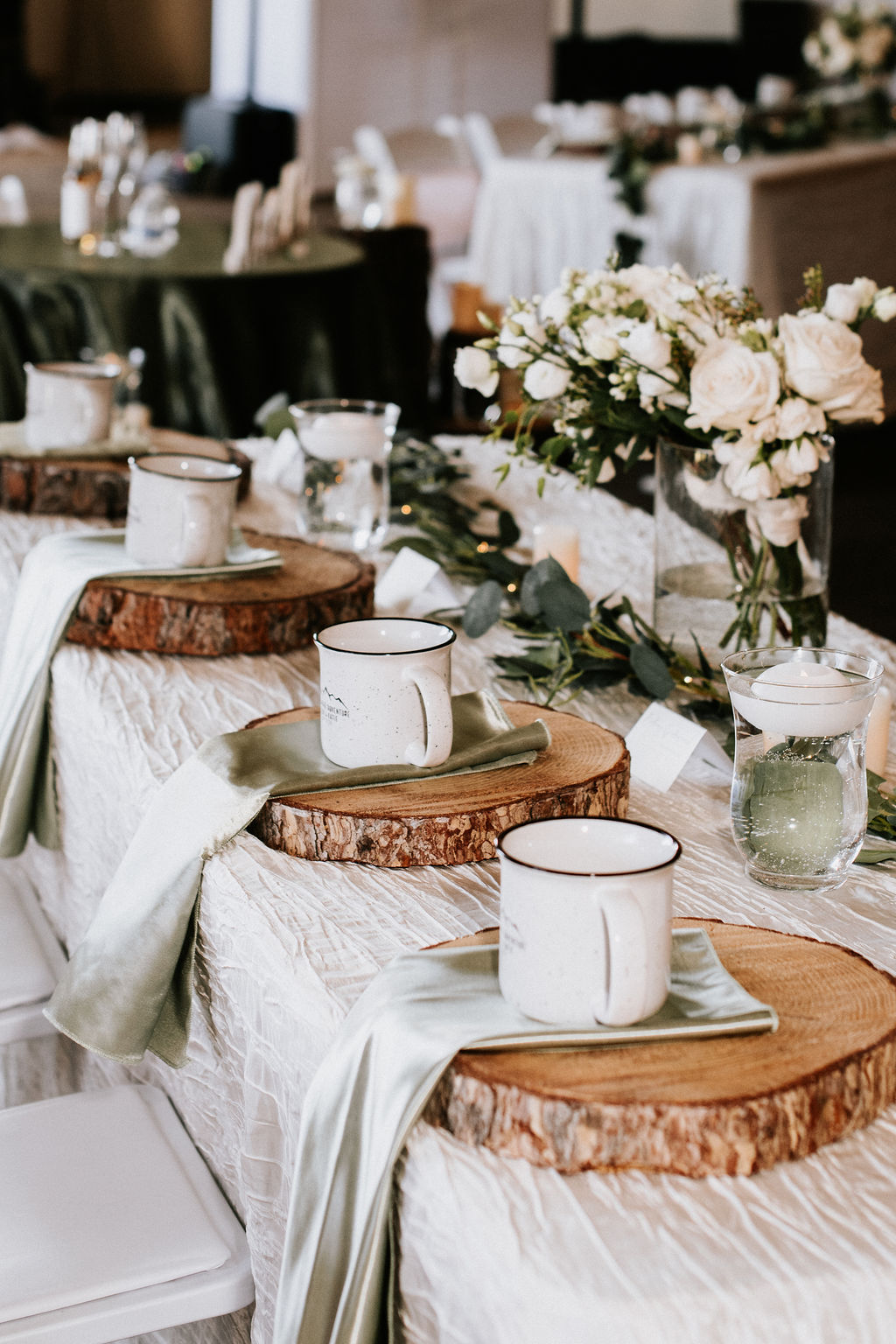 camping inspired wedding ideas