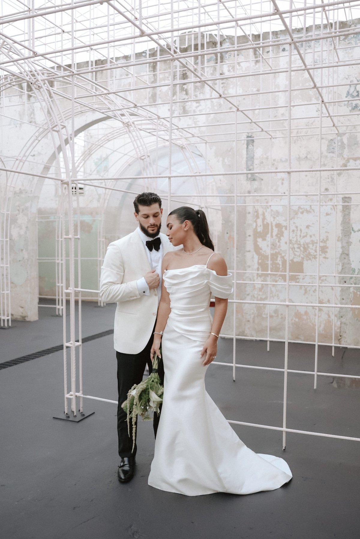 industrial wedding inspiration