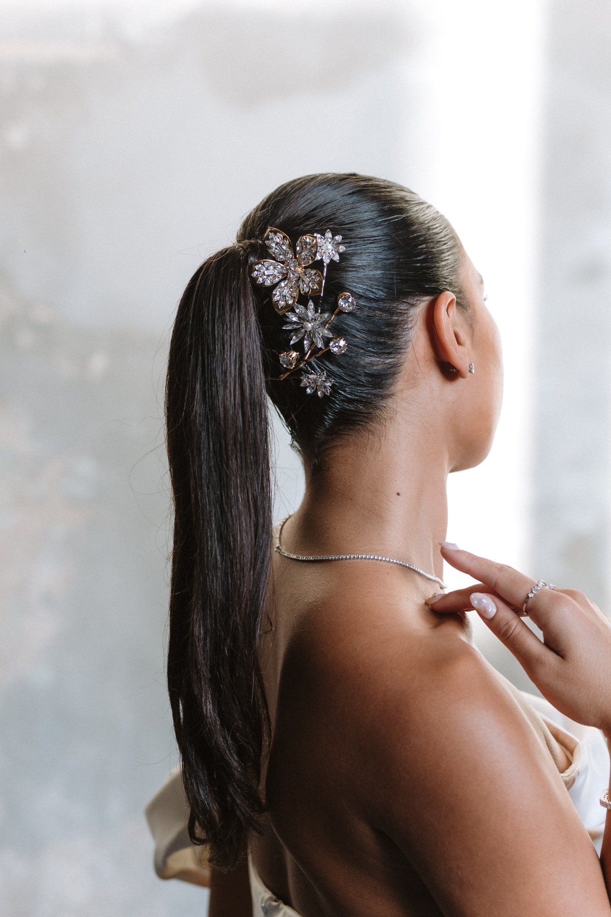 bridal ponytail ideas