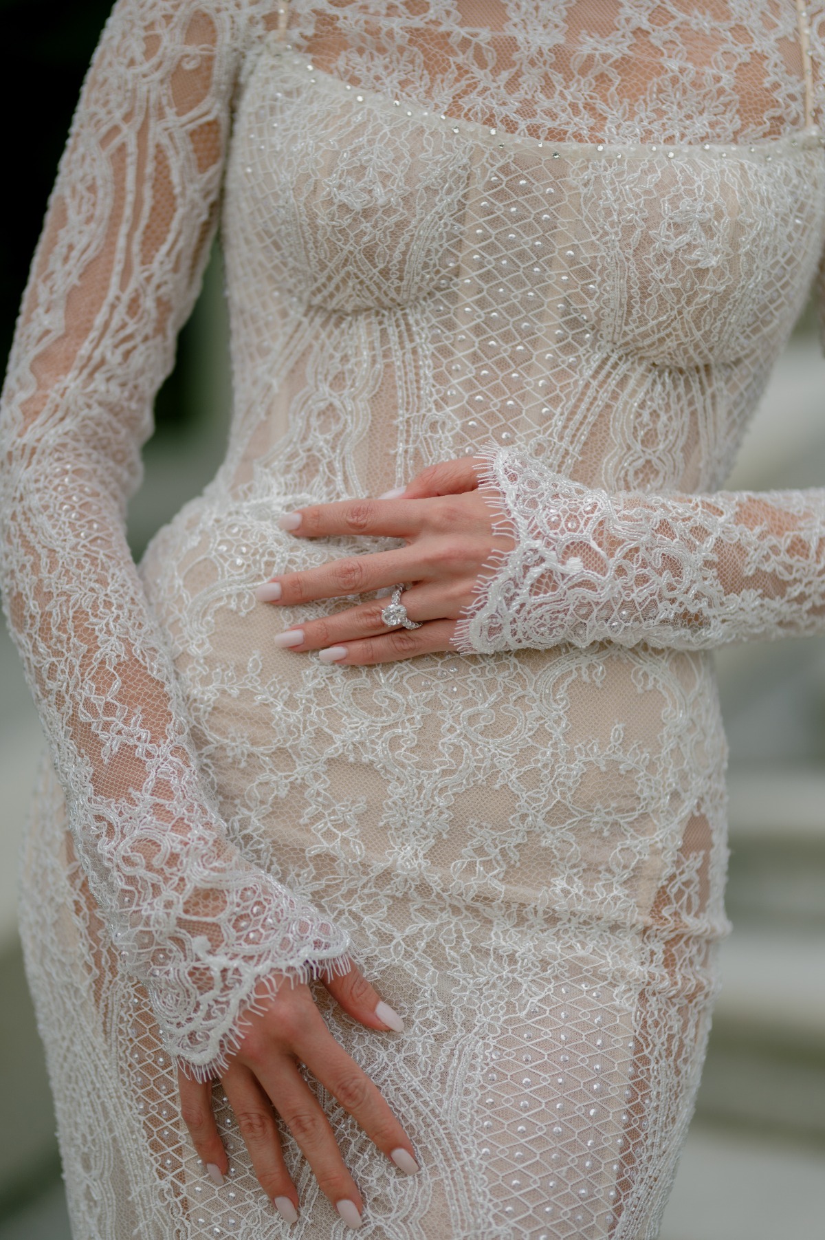 Galia Lahav lace wedding dress