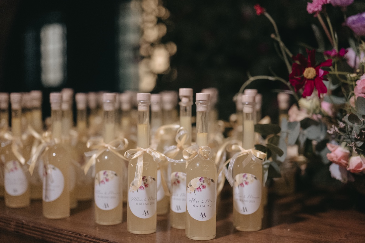 limoncello wedding favors