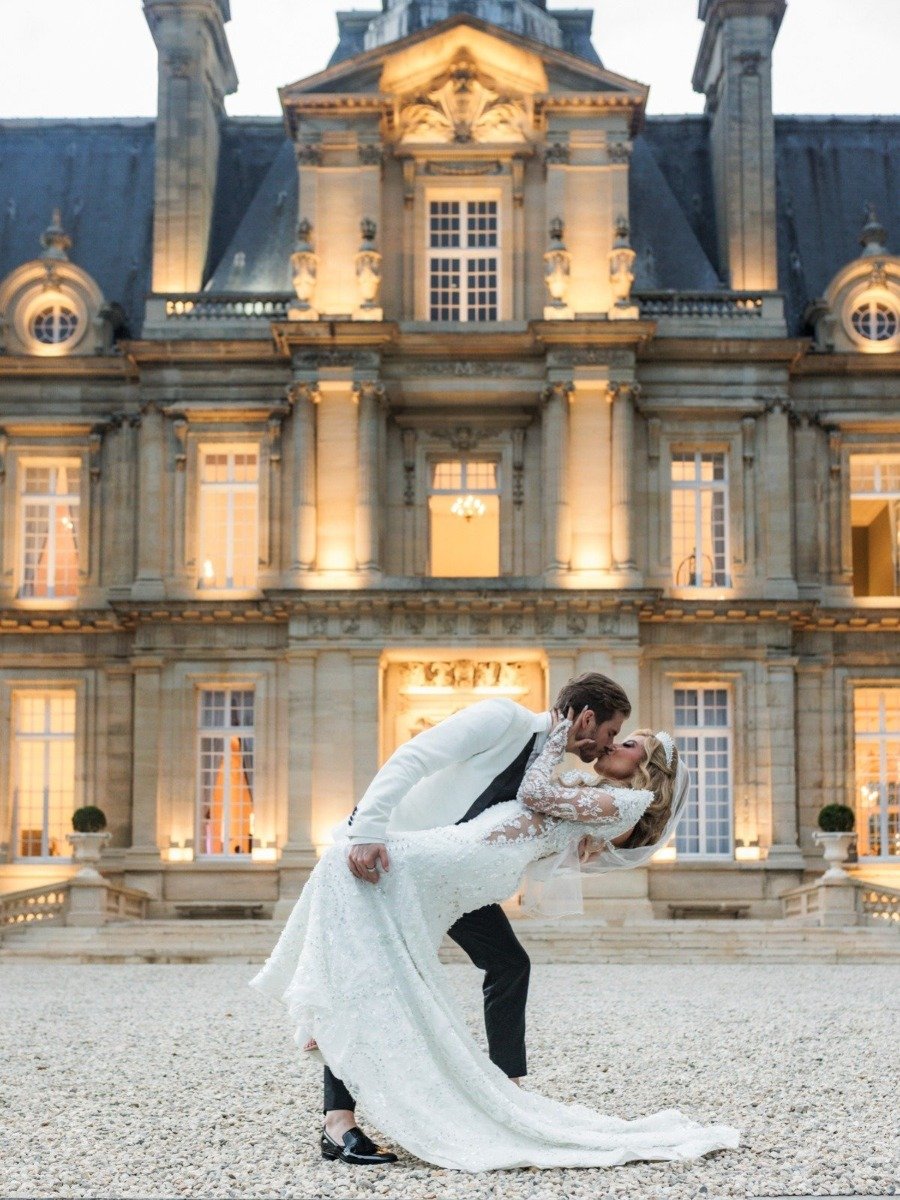 The luxe Parisian château wedding every princess dreams of