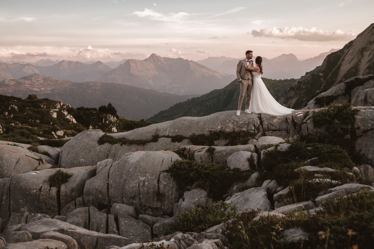 best place to get married in alps Hotel Goldener Berg