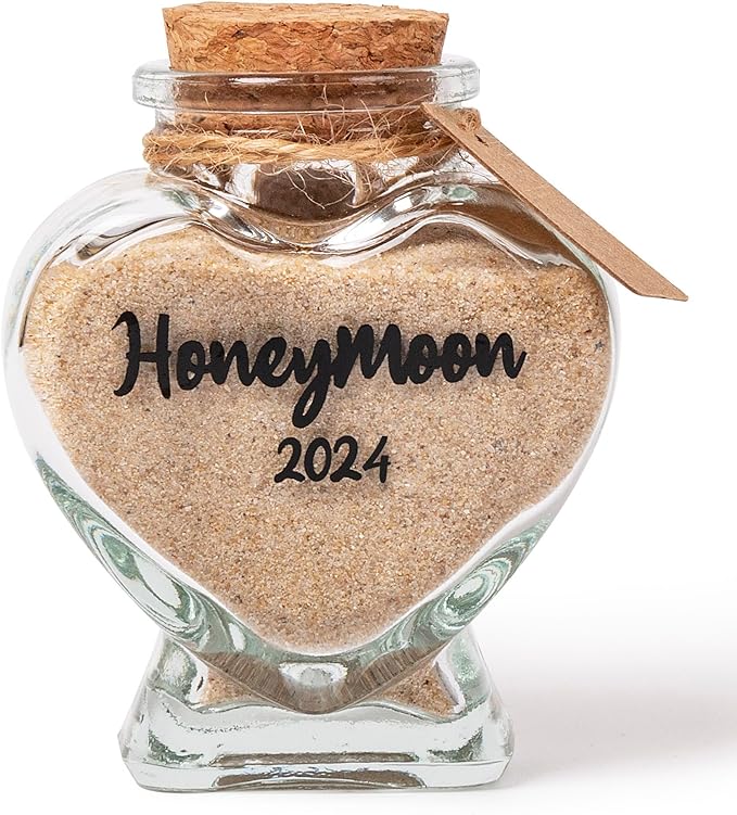 Honeymoon Sand Keepsake Jar