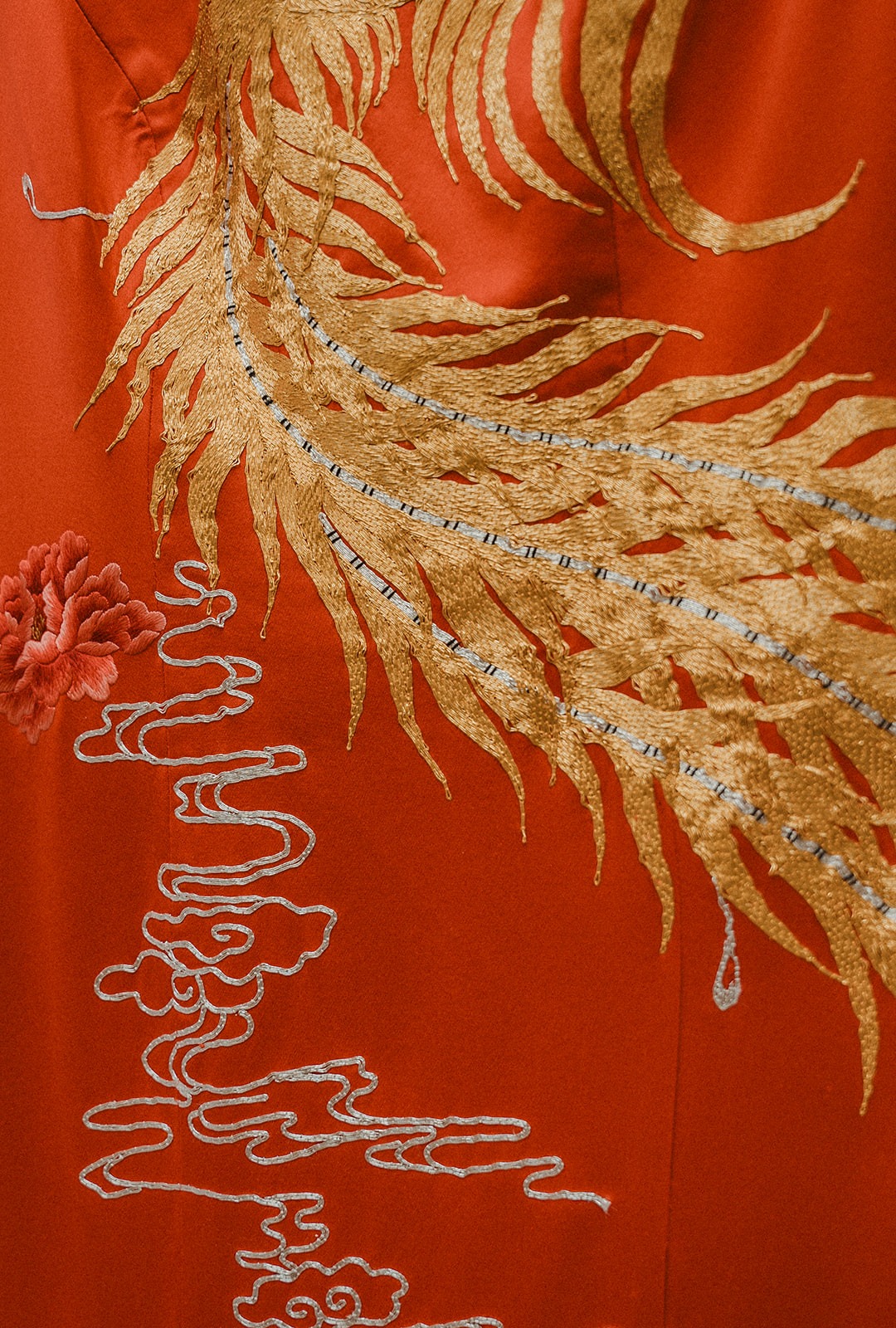 phoenix embroidery by jinza oriental couture