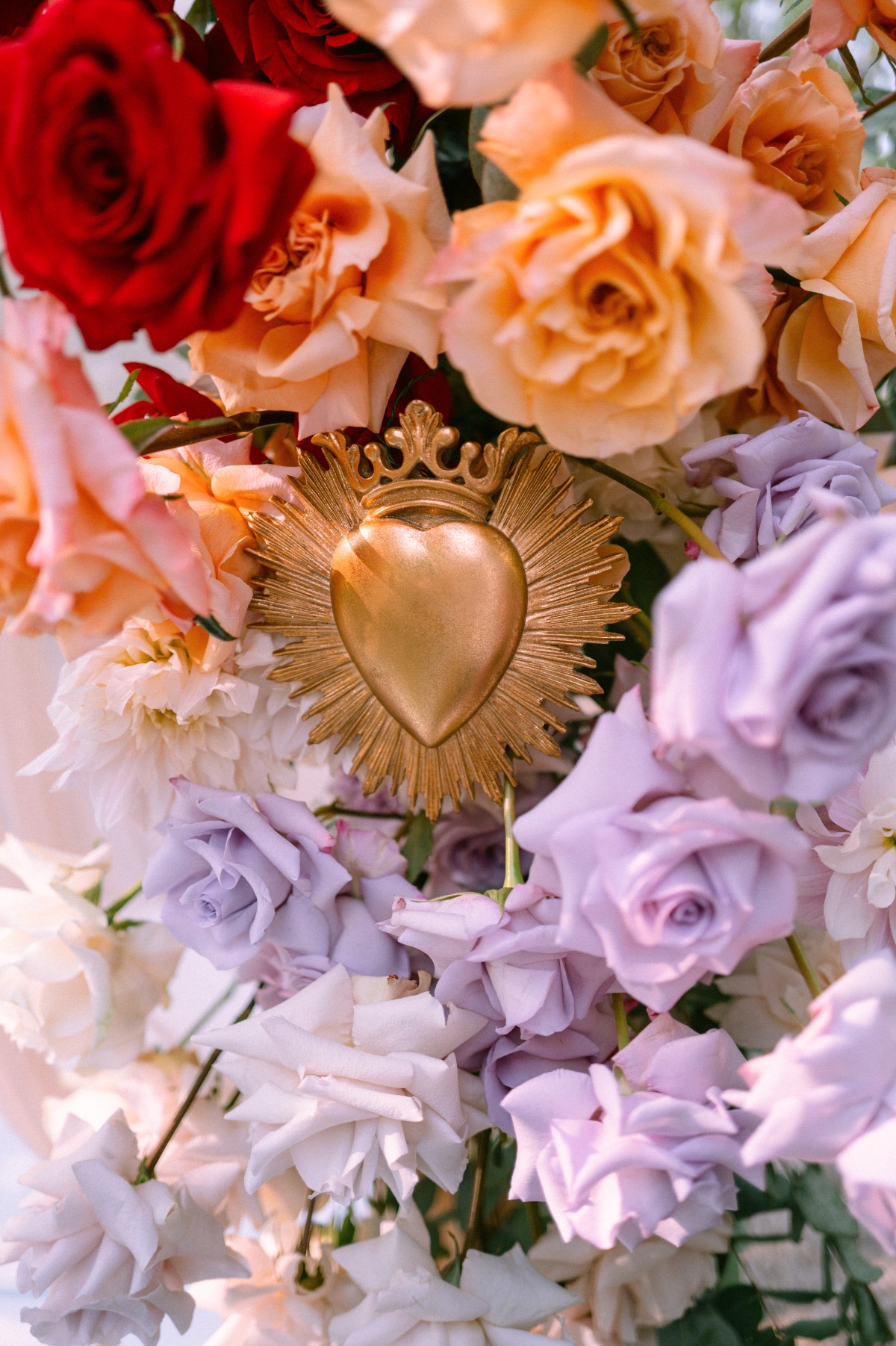 pastel rose flowers for wedding