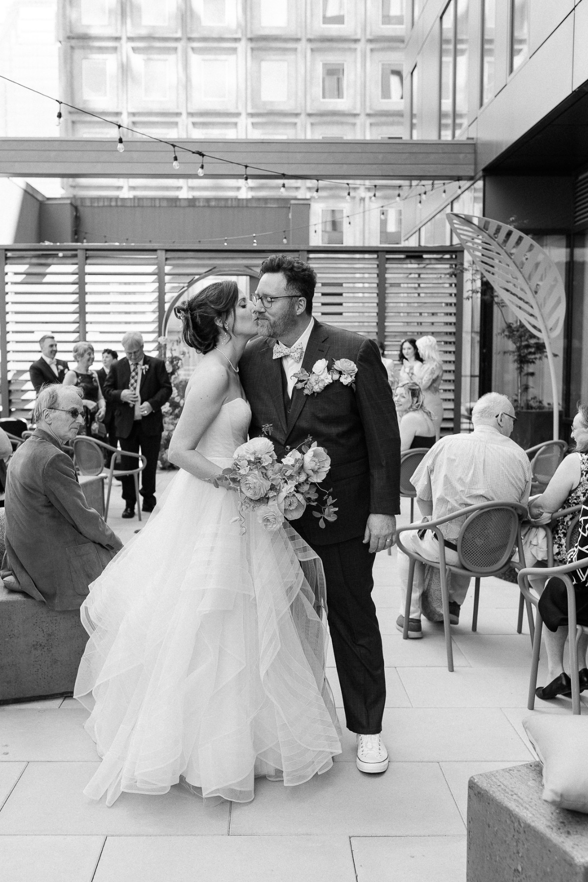 rooftop wedding