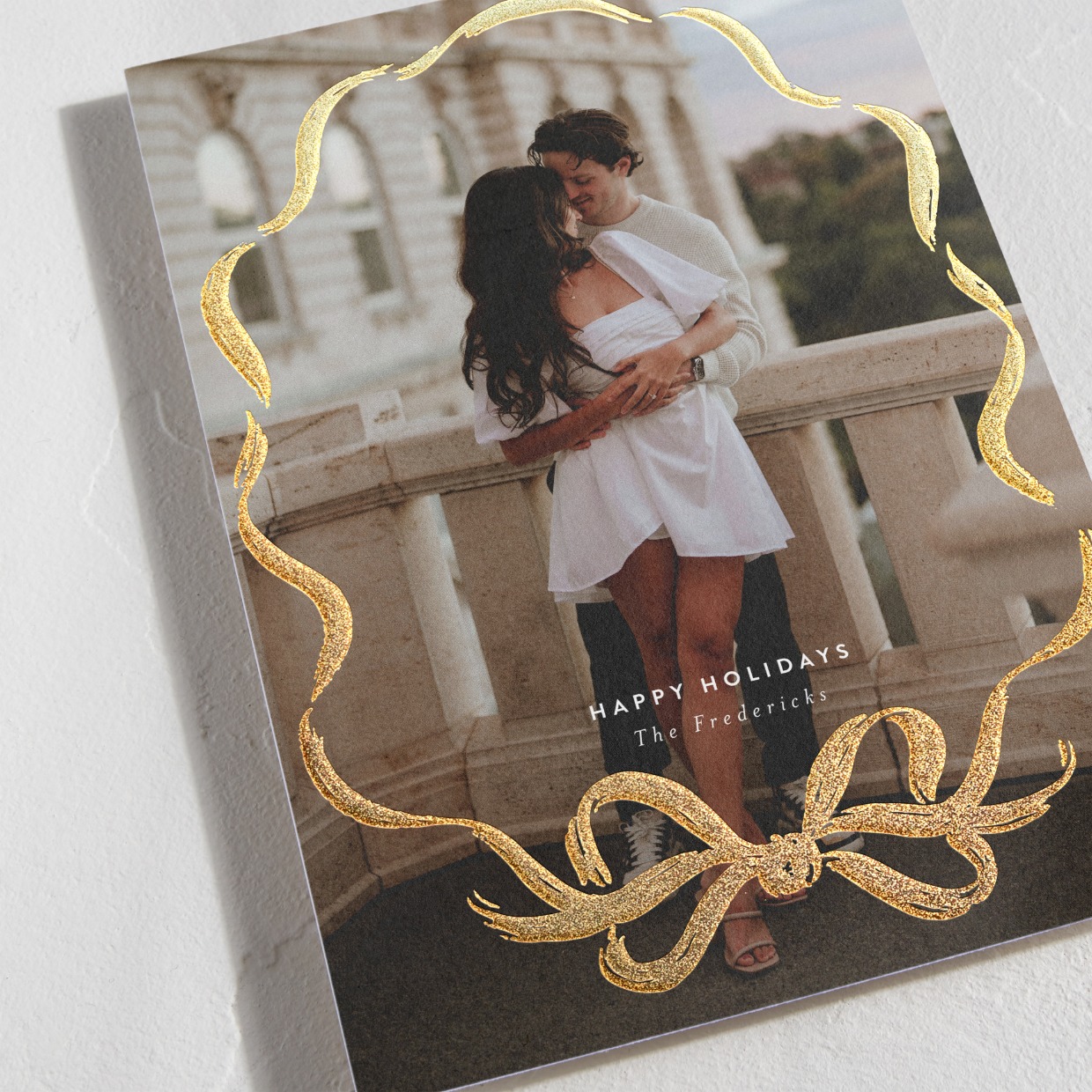 newlywed holiday cards by minted