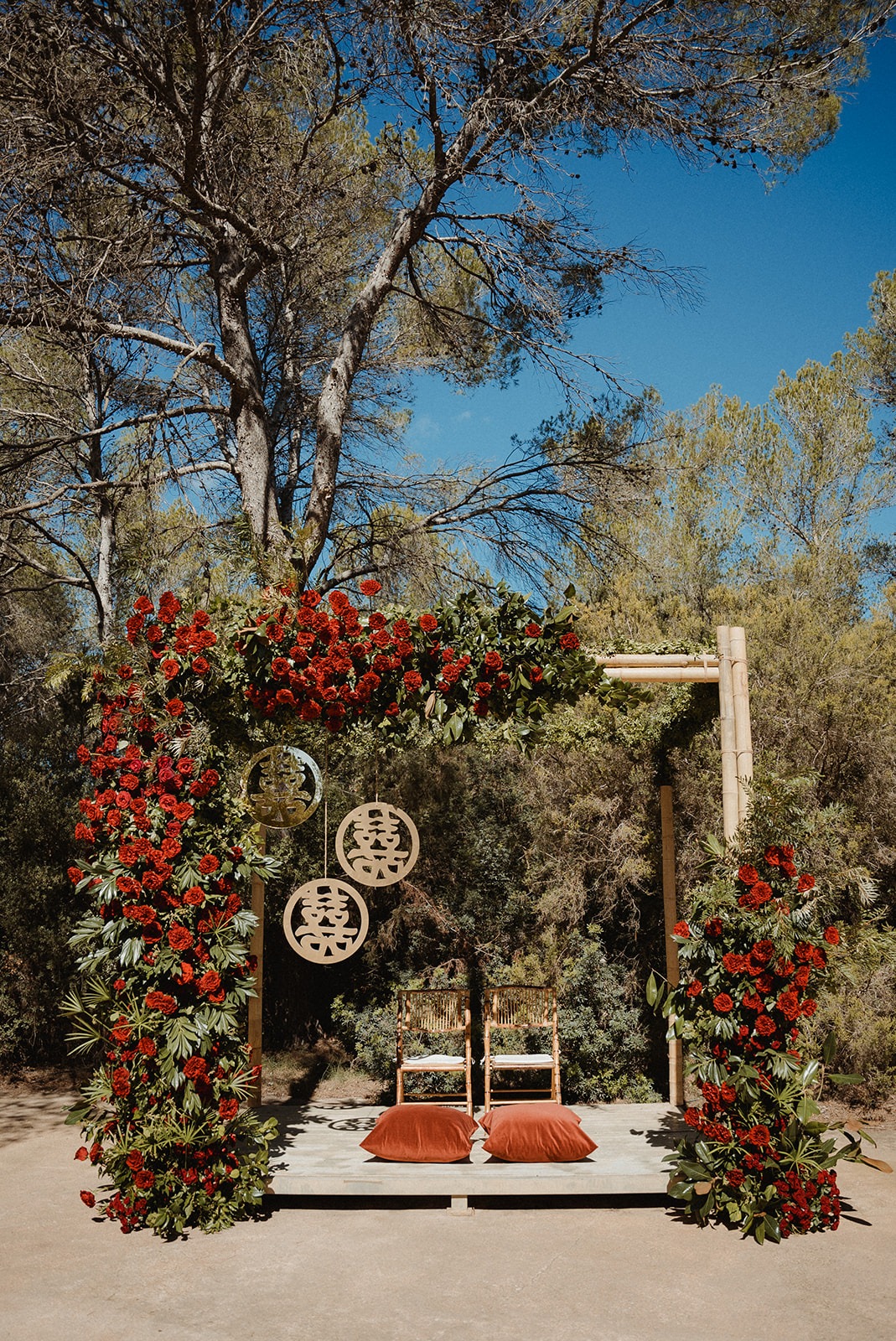 chinese tea ceremony in ibiza featuring jinza oriental couture