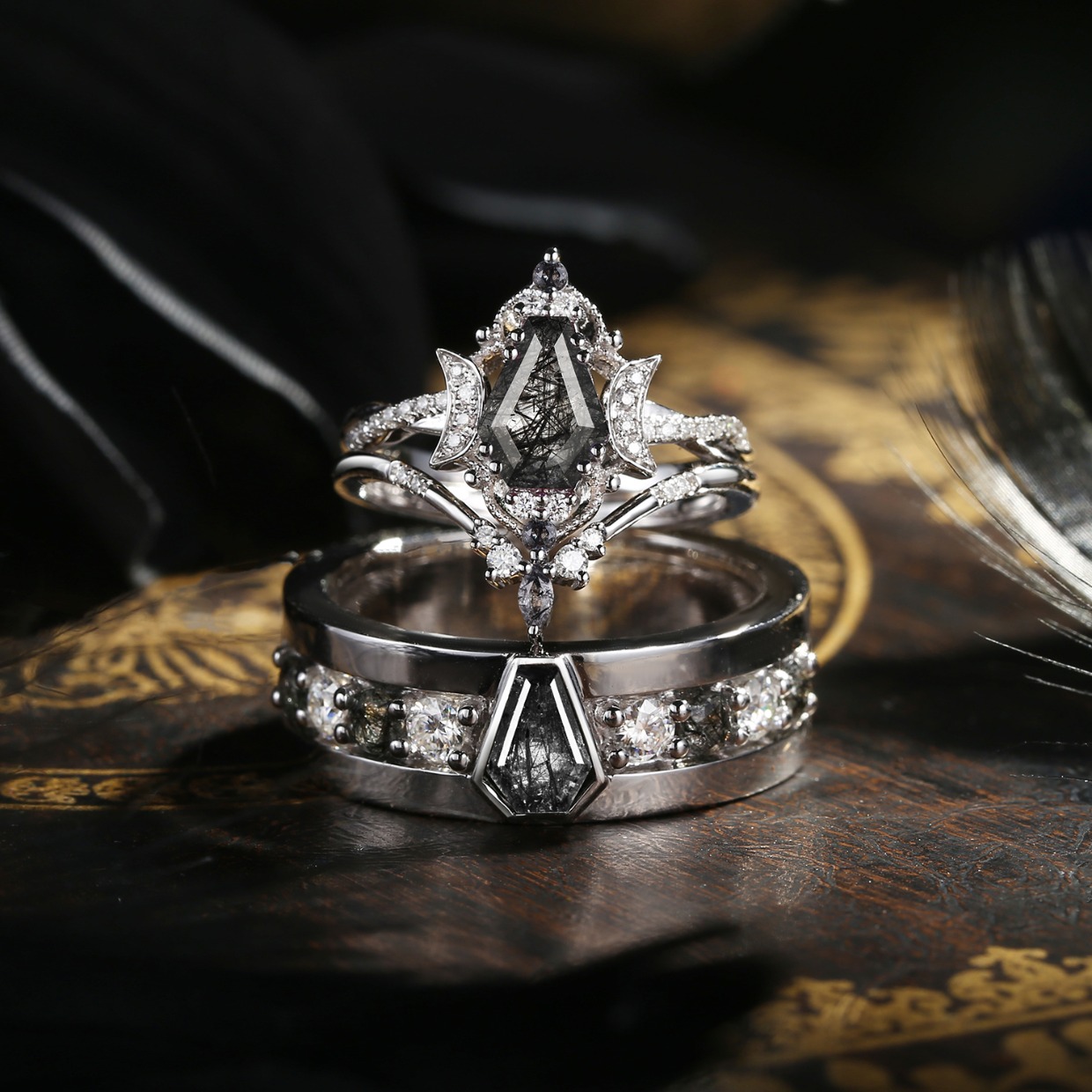 till death do us part engagement ring by starlandus