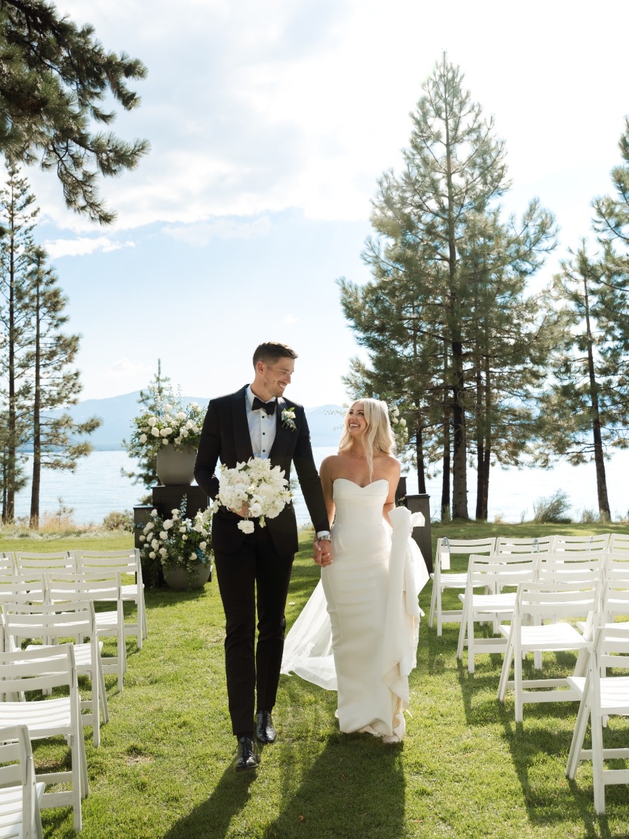 A real-life wedding example of how to handle rain on your big day