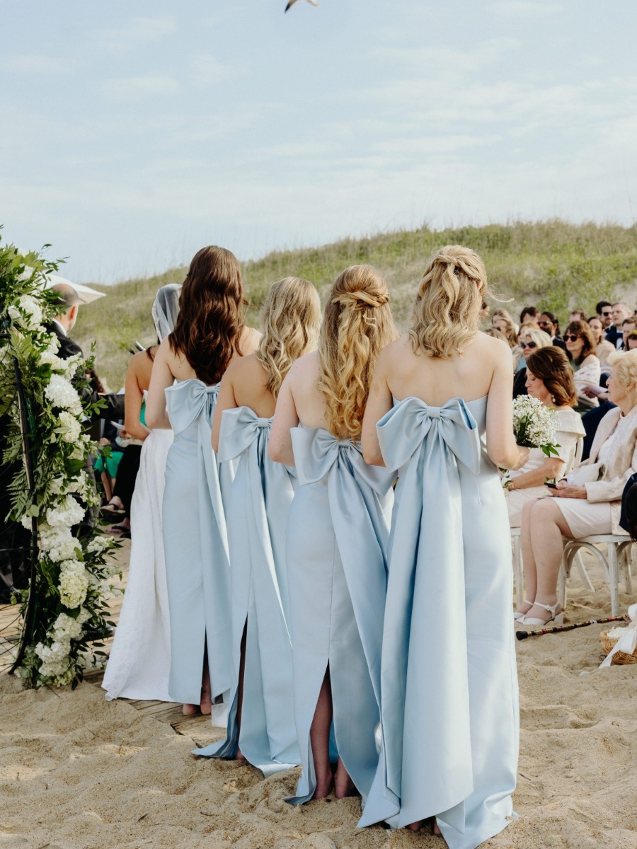 This wedding on the outer banks was as timeless as it gets