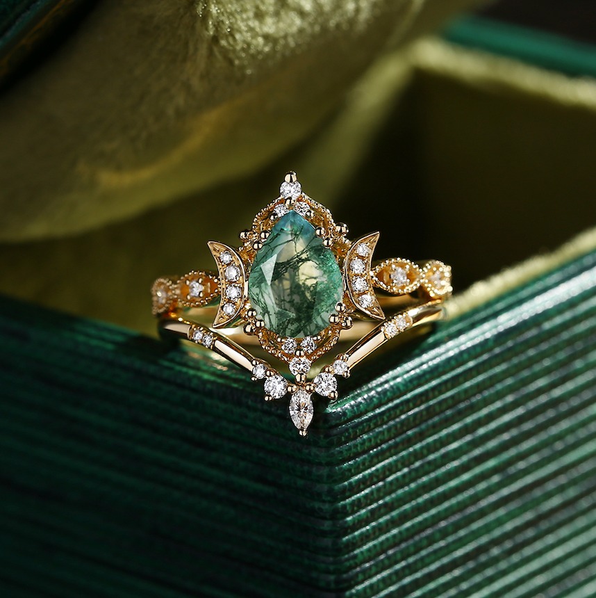 mystical engagement ring ideas by starlandus