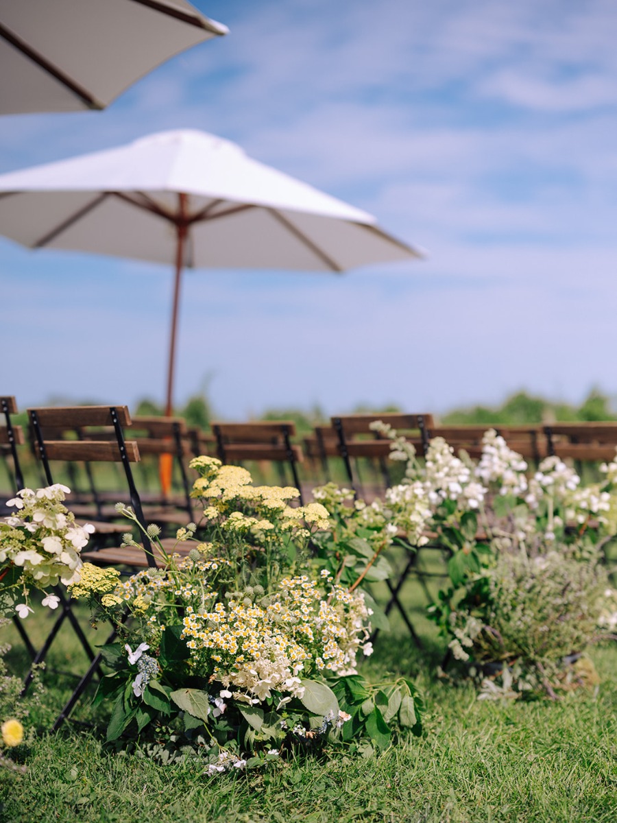 This whimsical wildflower-filled wedding is the epitome of summer