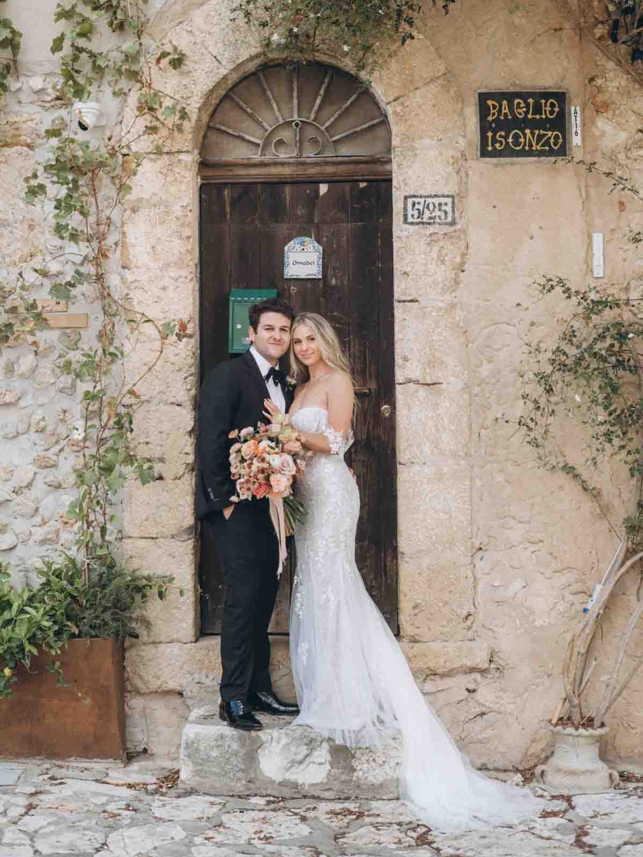 Elopement wedding in scopello, sicily