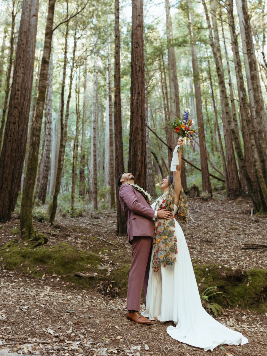 Throwing a wedding festival in a forest just got a whole lot easier